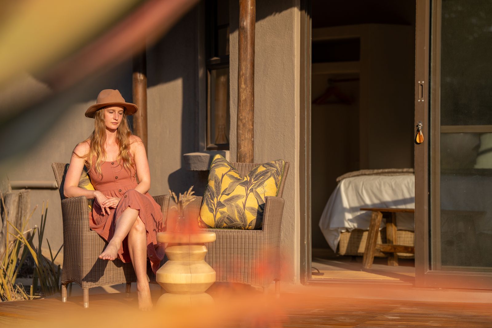 Garden suite deck